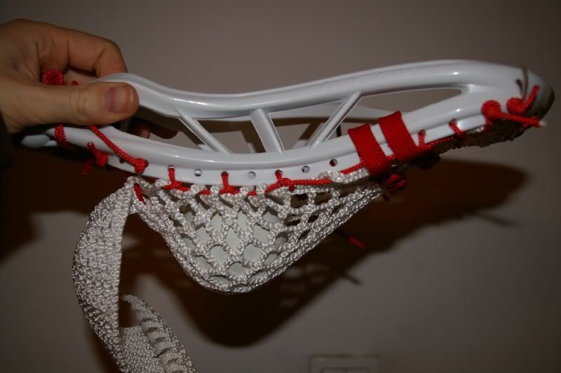 Harrow Crossbow with 10D Canadian Soft mesh Stringing lacrosse heads
